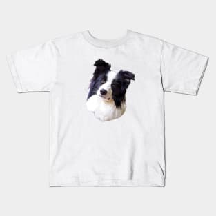 Border Collie Beautiful Dog Breed Kids T-Shirt